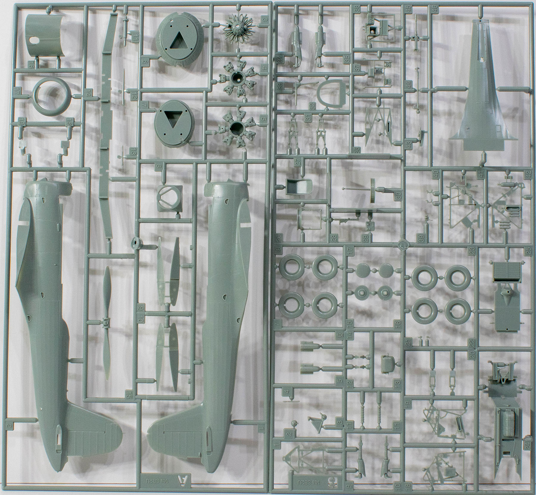 Academy 12330 1/48 V-156-B1 Chesapeake Parts Image 01