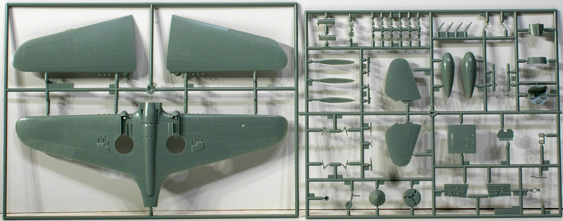 Academy 12341 1/48 P-40N Parts Image 02