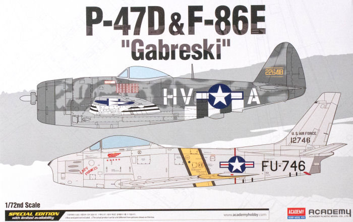 P-47D/F-86E 'Gabreski' Kit