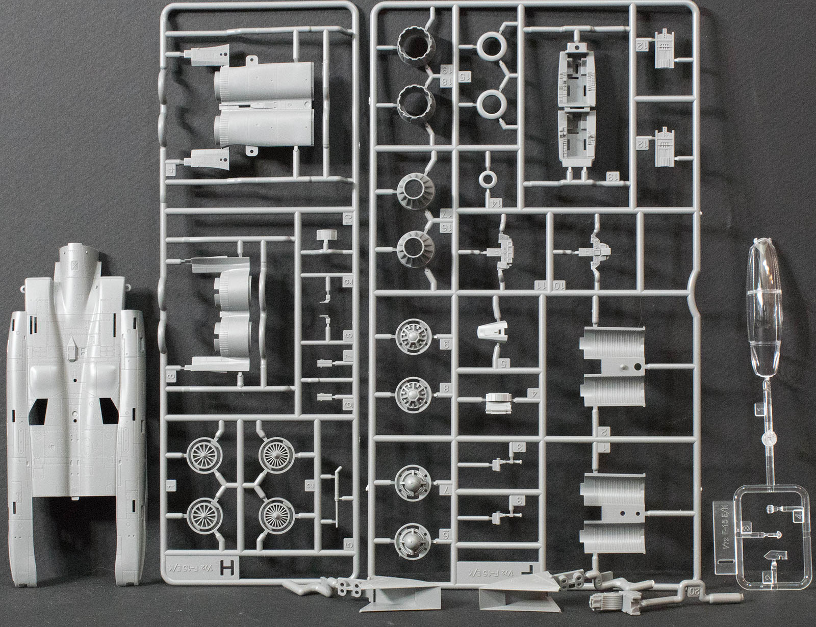 Academy 12550 1/72 F-15E Strike Eagle Parts Image 03