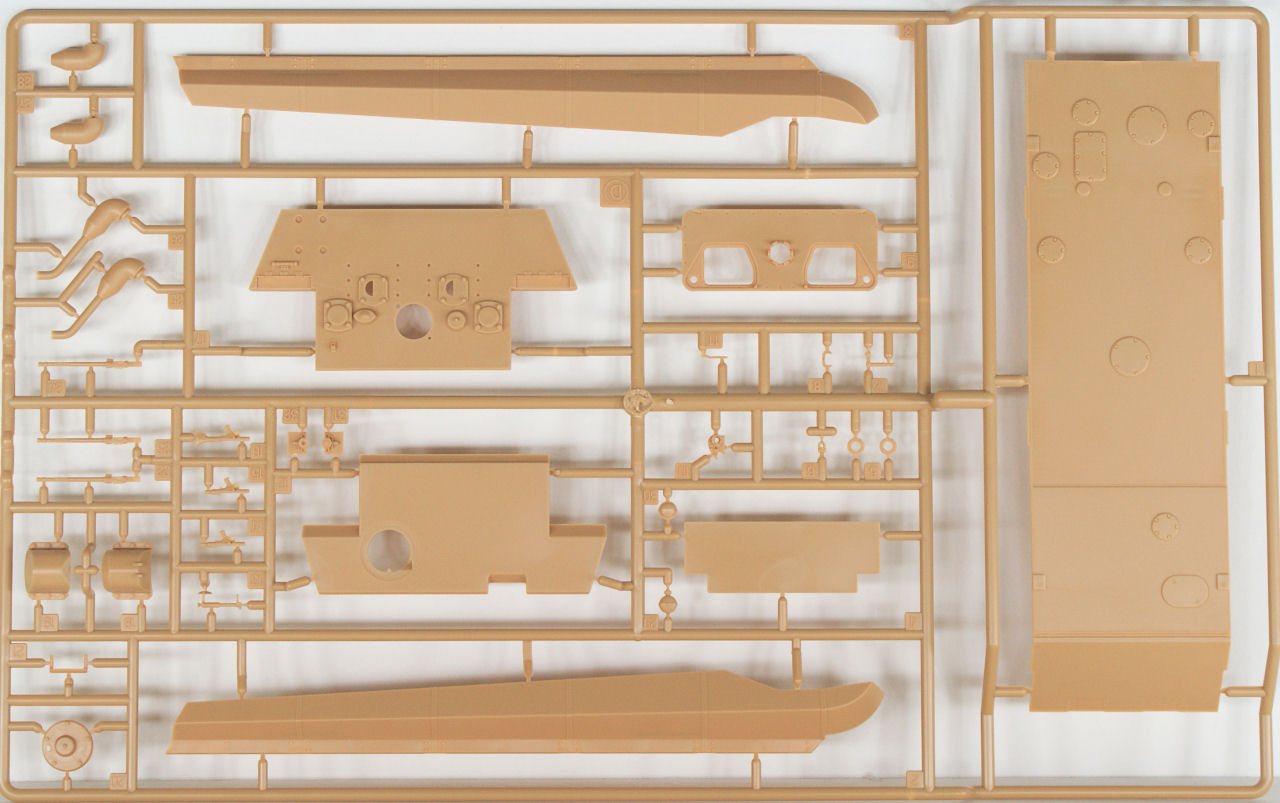 Academy 13229 1/35 King Tiger Ausf.B 'Henschel Turret' Parts Image 04