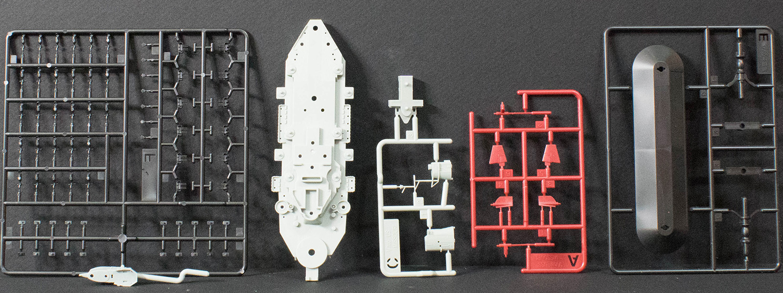 Academy 14222 1/700 USS Missouri BB 63 Parts Image 03