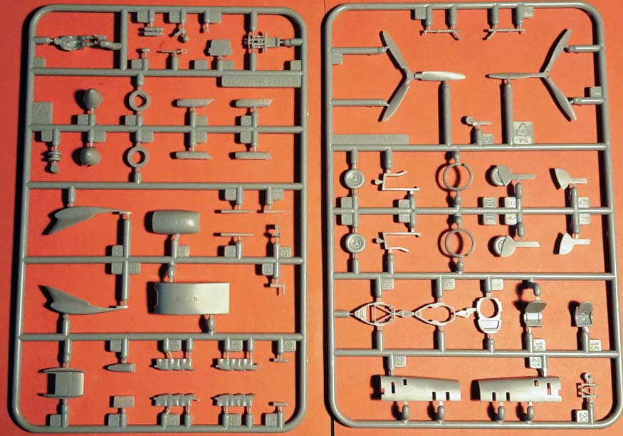 Airfix 2108 1/72 Spitfire Mk.Vc Parts Image 02