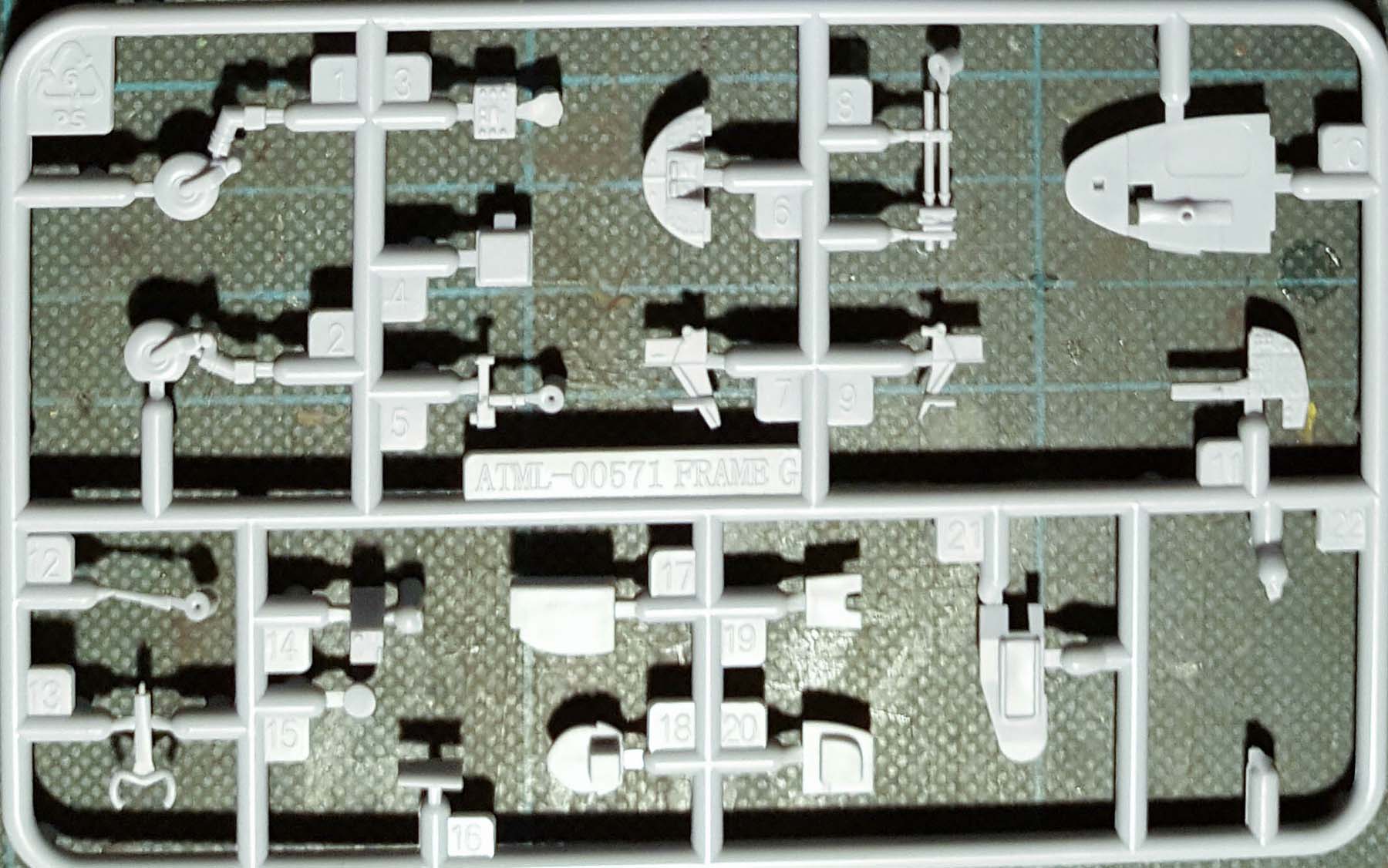 Airfix 4023 1/72 Mosquito B.XVI Parts Image 06