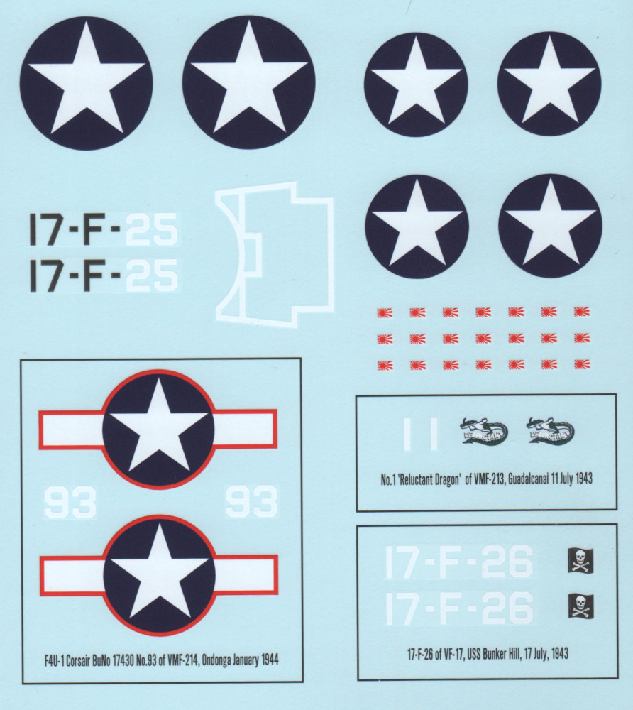 AMT 0867 1/48 F4U-1 Birdcage Corsair Parts Image 03