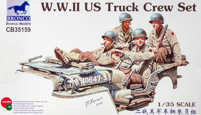 WWII US Truck Crew Set