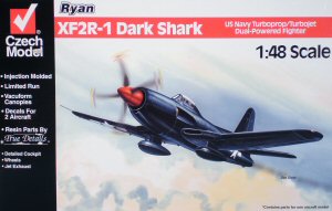 Czech Model 4816 1/48 Ryan XF2R-1 Dark Shark Kit First Look