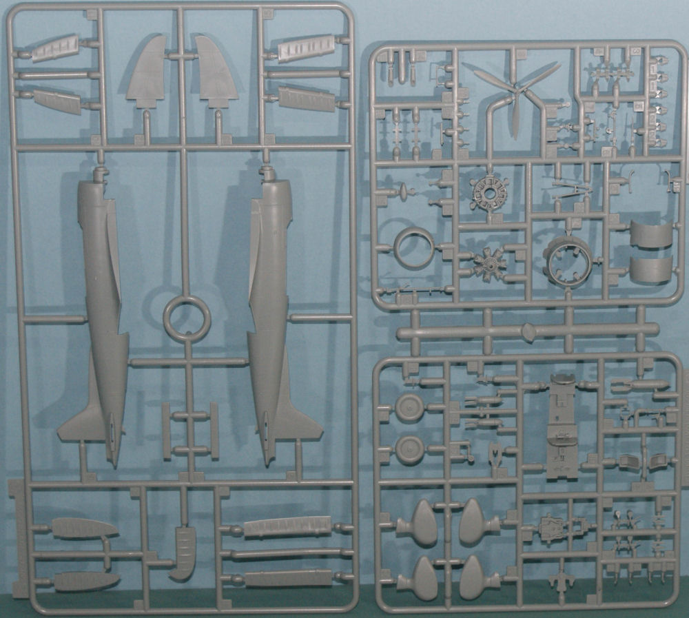 DML 5045 1/72 Aichi Type 99 (Val) Dive Bomber Parts Image 01