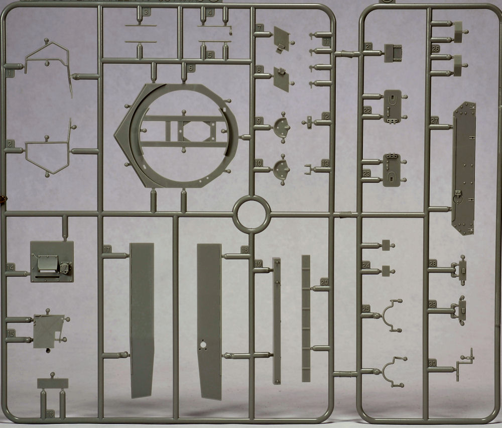 DML 6550 1/35 3.7 cm Flak 43 Flakpanzer IV 'Ostwind' Parts Image 07