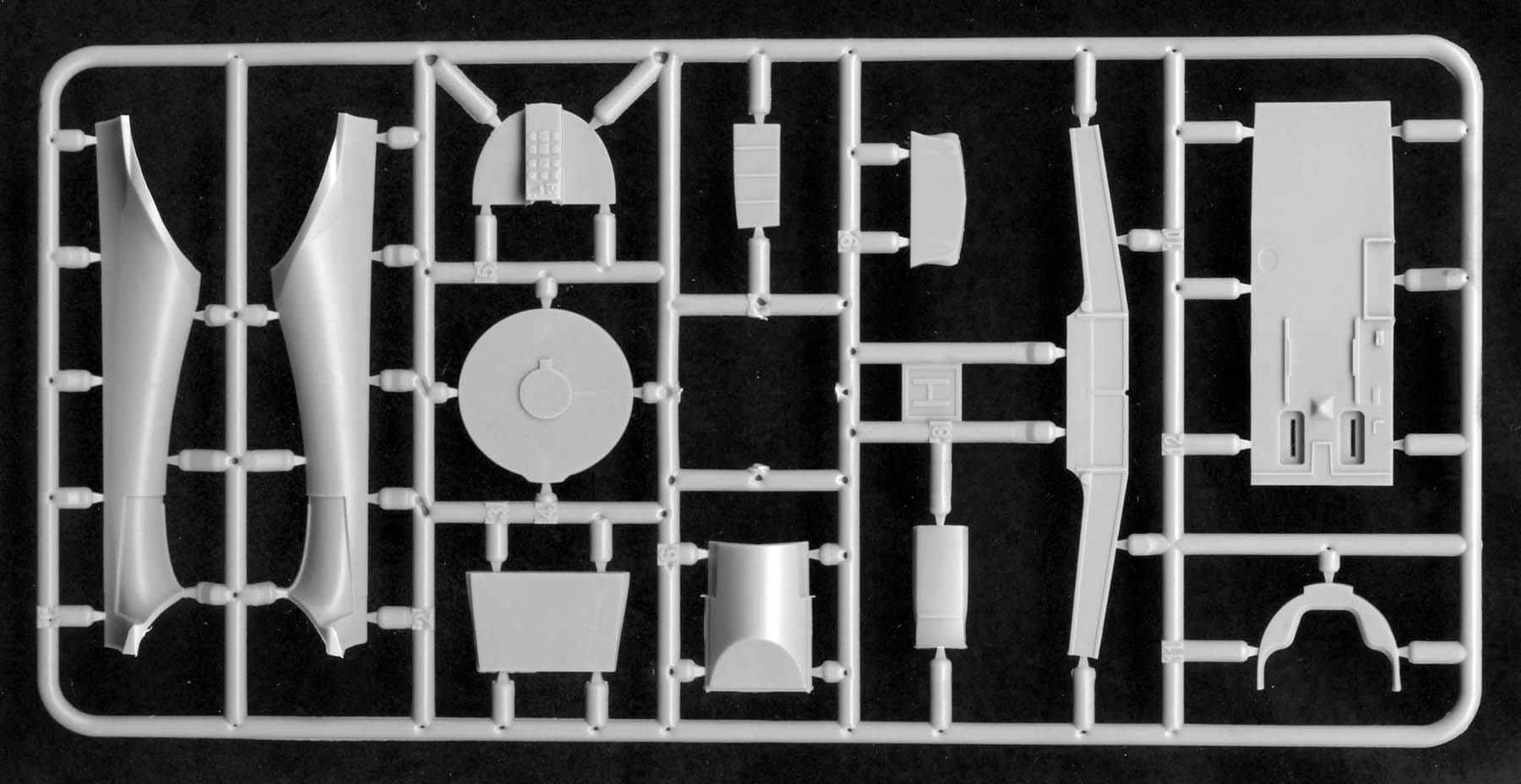 Dora Wings 48021 1/48 Marcel Bloch MB.155C.1 Parts Image 07