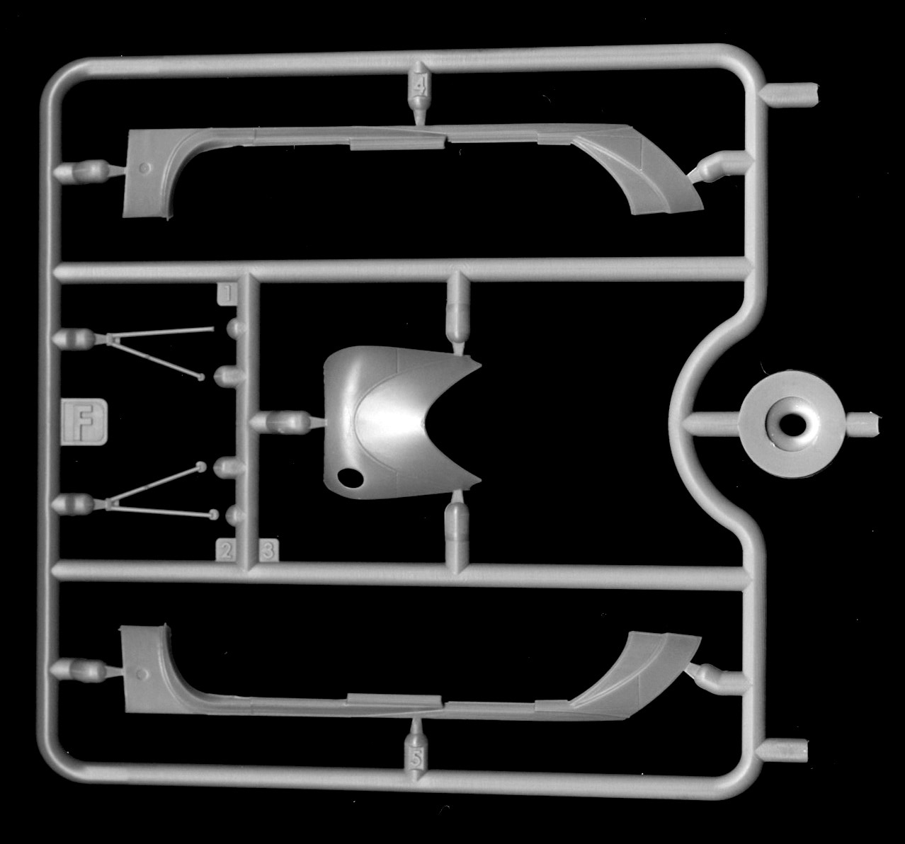 Dora Wings 48036 1/48 Curtiss-Wright CW-22B Parts Image 06