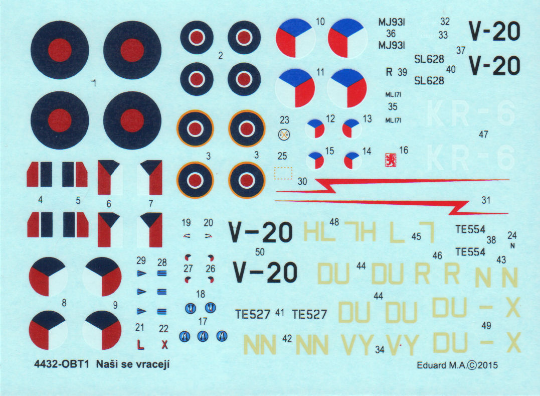 Eduard 4432 1/144 Spitfire Mk.IX Quattro Combo First Look Image 02