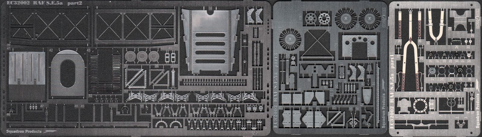 Encore Models 32002 1/32 RAF S.E.5a 'McCudden' Parts Image 04