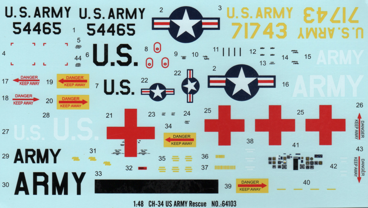 Gallery Models 64103 1/48 CH-34 US Army Rescue Review Image 08