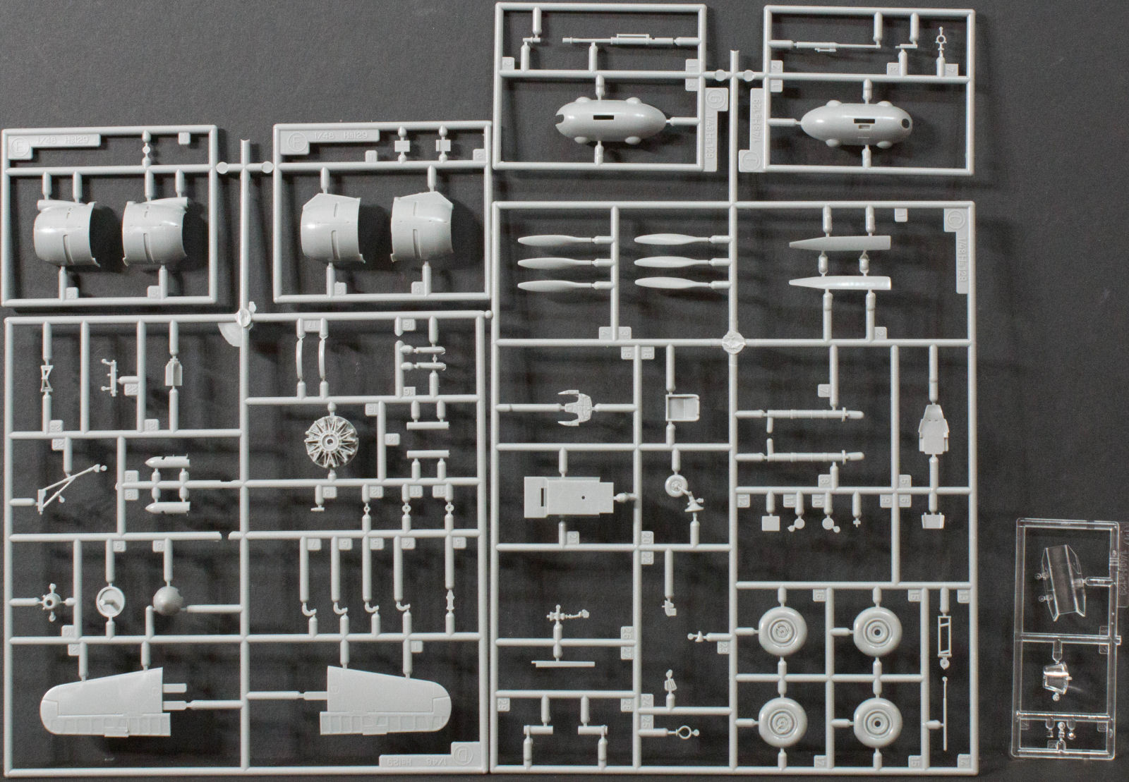 Hasegawa 07409 1/48 Hs 129B-1/2 and Ju 87G-2 Tank Busters Kit First Look Image 06