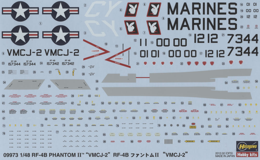 Hasegawa 09973 1/48 McDonnell Douglas RF-4B Phantom II Review Image 06
