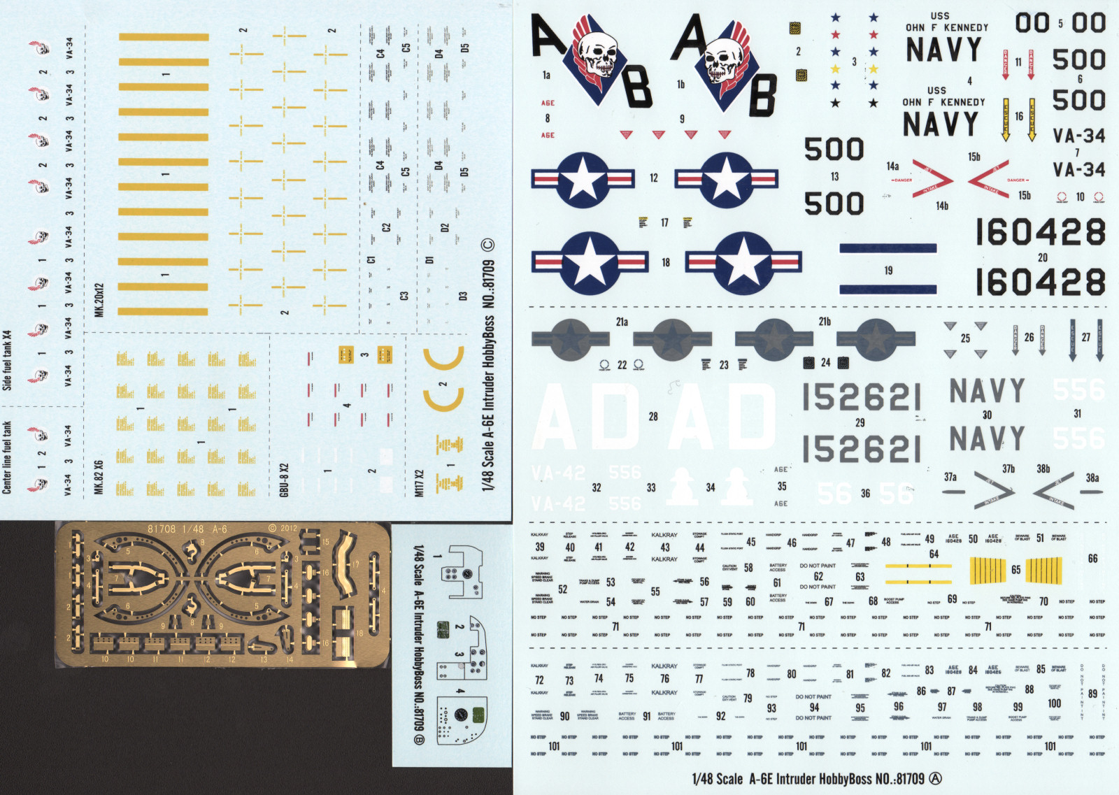 Hobby Boss 81709 1/48 A-6E Intruder Kit Image 06