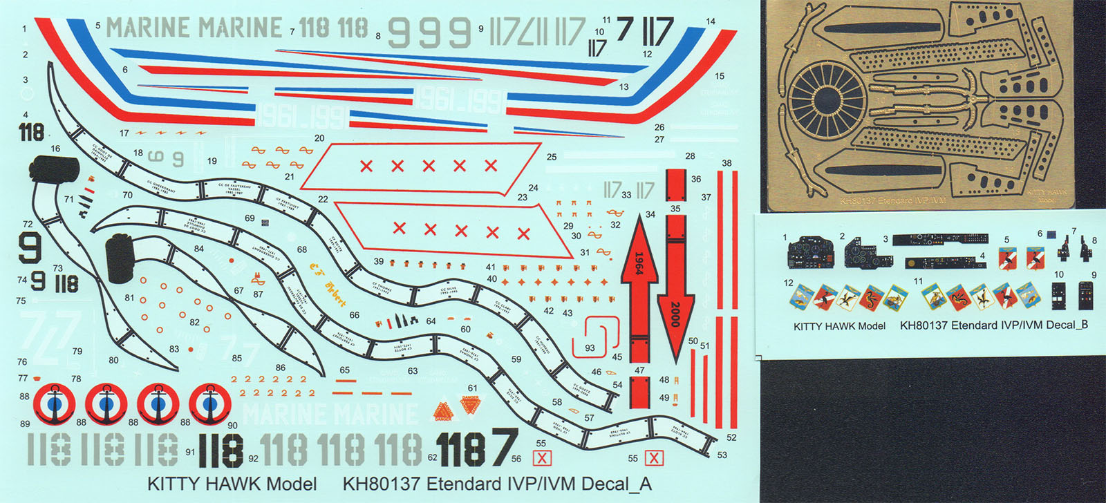 Kitty Hawk Models 80137 1/48 Etendard IVM/IVP Review Image 05