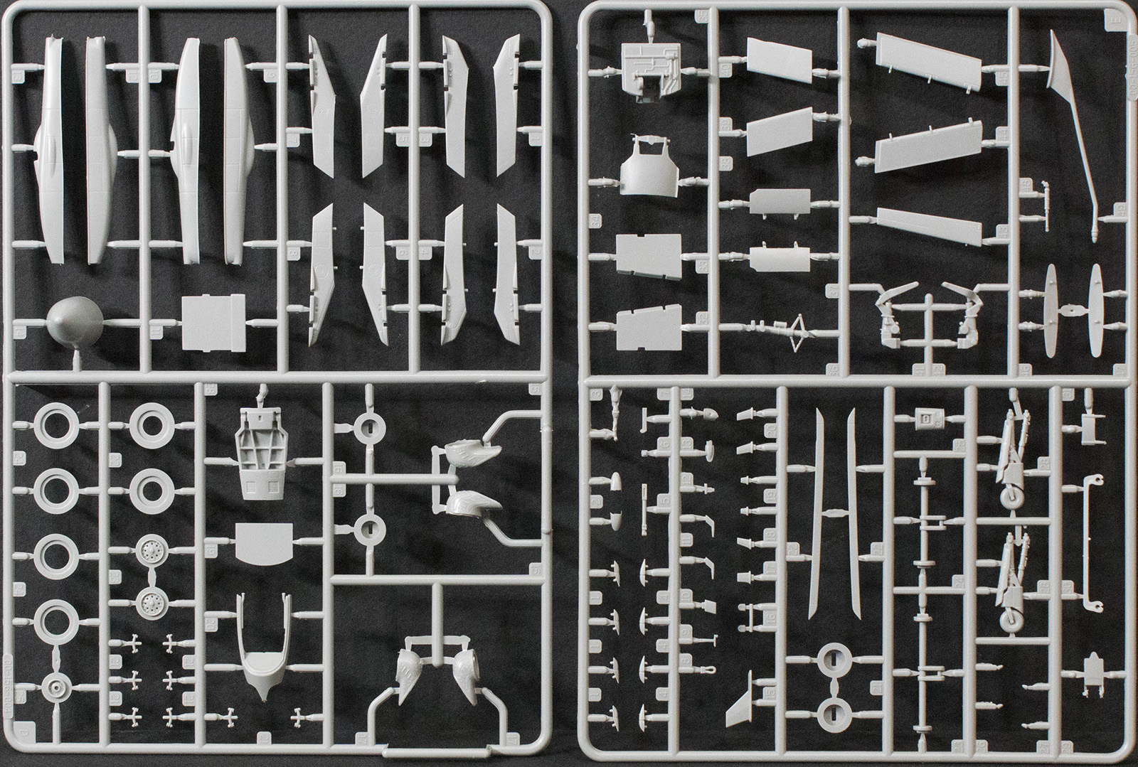 Kinetic 48040 1/48 T-Series Harrier Parts Image 04