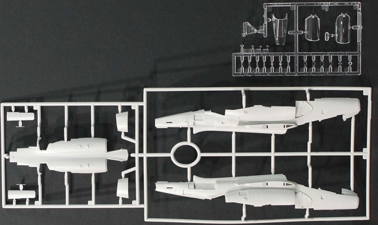 Kinetic 48043 1/48 Alpha Jet A/E Parts Image 01