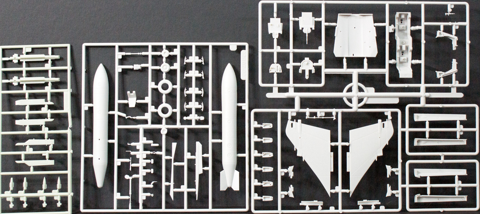 Kinetic 48045 1/48 Mirage 2000-5 Parts Image 02