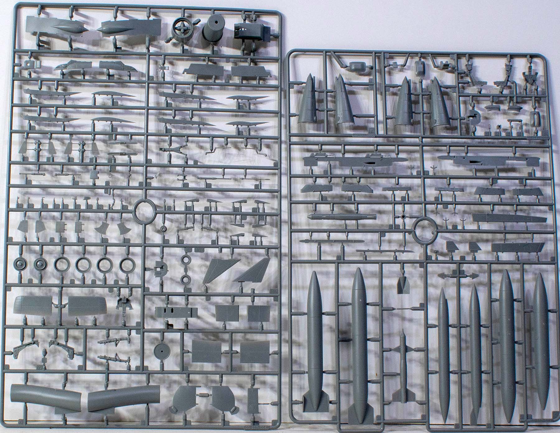 Kinetic 48048 1/48 Kfir C10 Parts Image 02