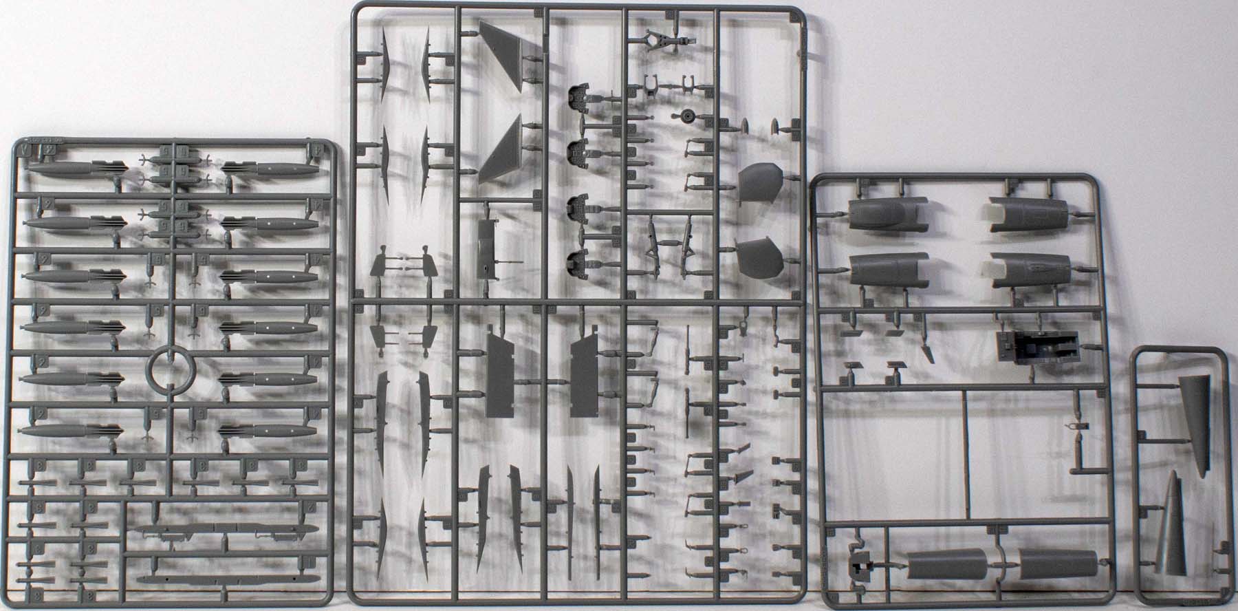 Kinetic 48056 1/48 IAI Nesher Parts Image 03