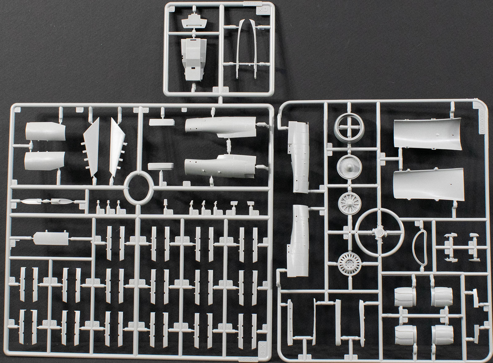 Kinetic 48086 1/48 F-16XL-2 Parts Image 05