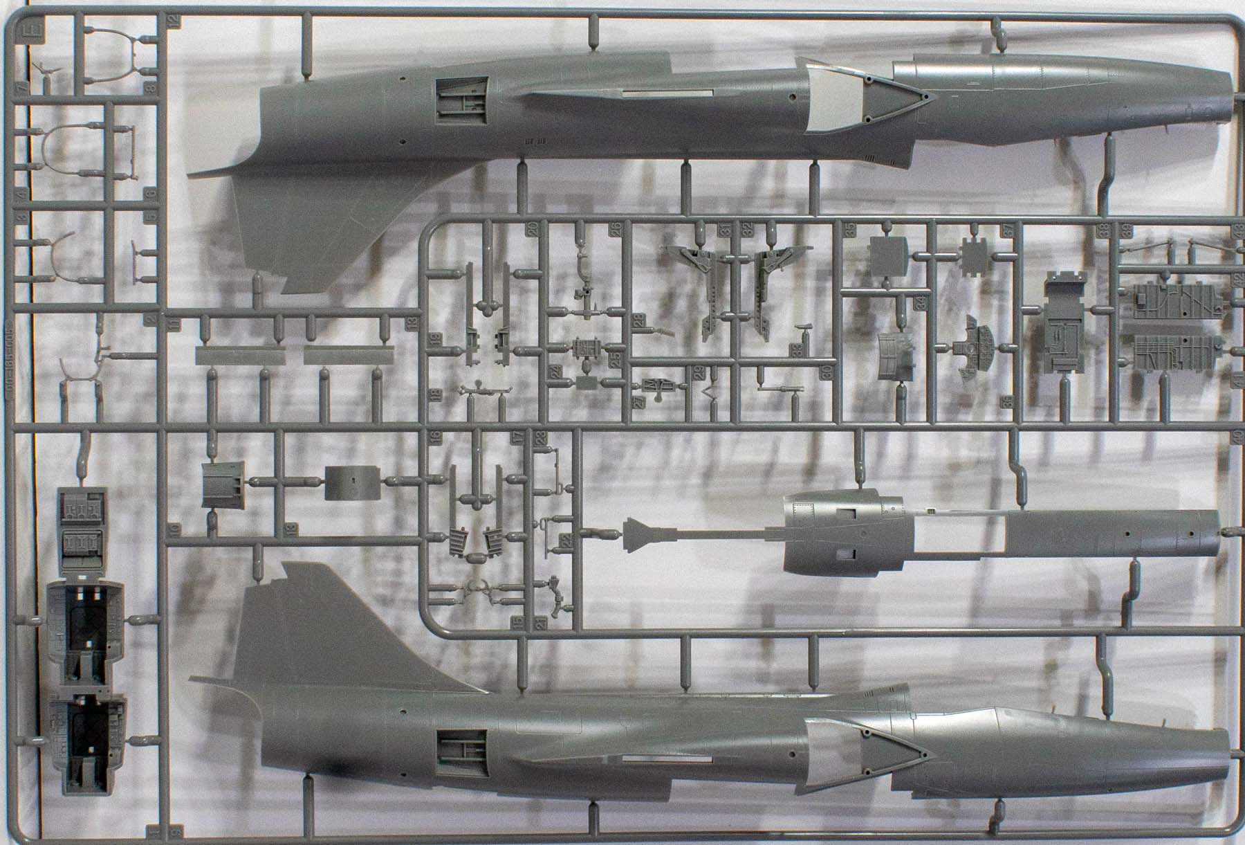 Kinetic 48089 1/48 TF-104G/F-104G Starfighter Parts Image 01