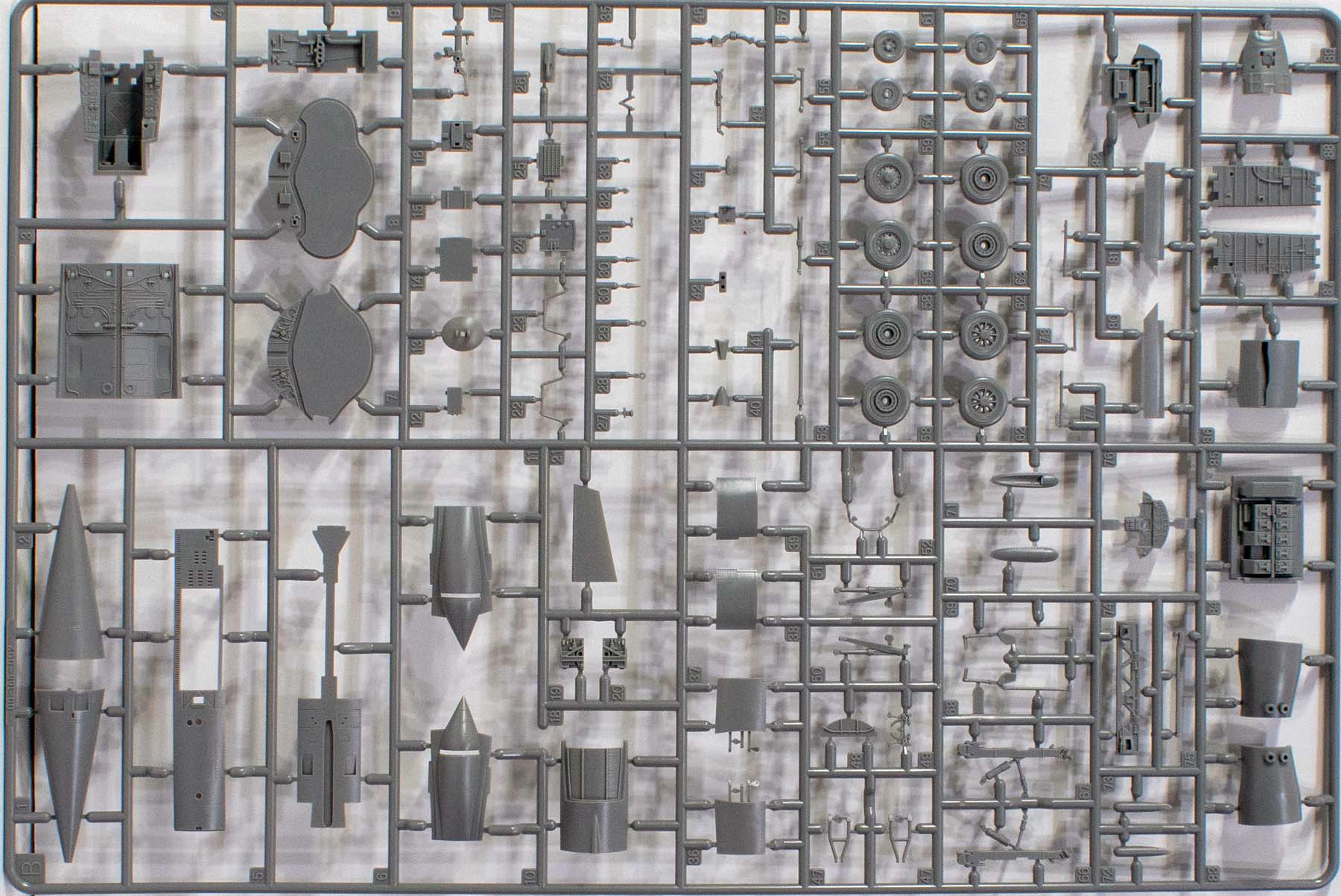 Kinetic 48089 1/48 TF-104G/F-104G Starfighter Parts Image 04