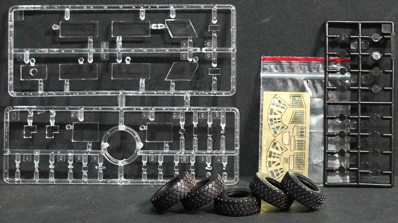 Kinetic 61010 1/35 RG-31 Mk.3 Canadian Army MRAP Parts Image 05