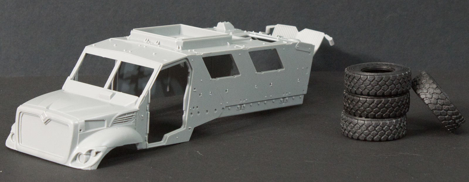 Kinetic 61011 1/35 4x4 MRAP AFV Parts Image 01