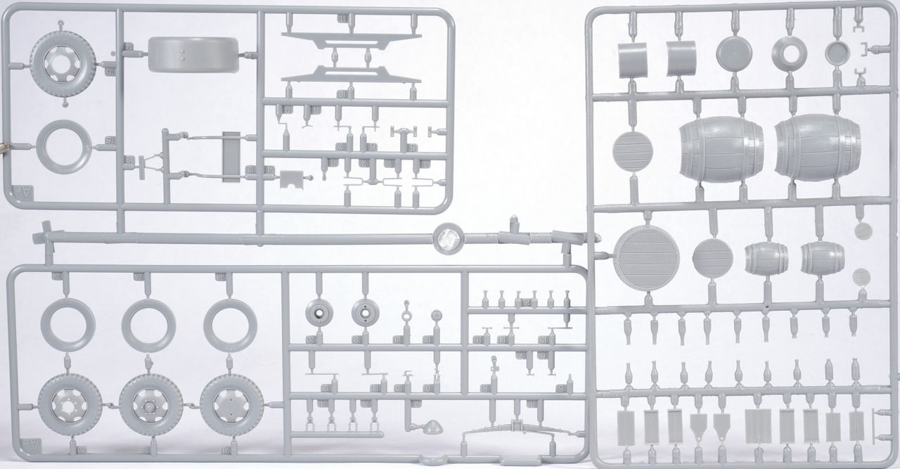 MiniArt 35142 1/35 L1500S German Cargo Truck Parts Image 02