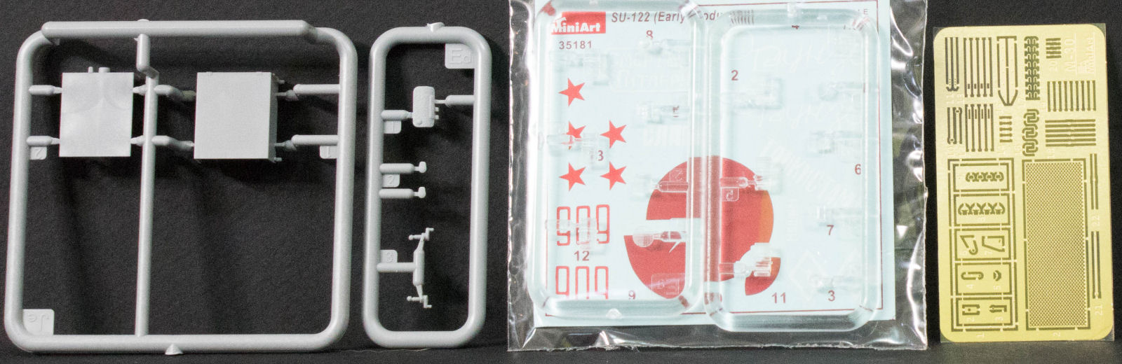 MiniArt 35181 1/35 SU-122 Early Production Parts Image 04