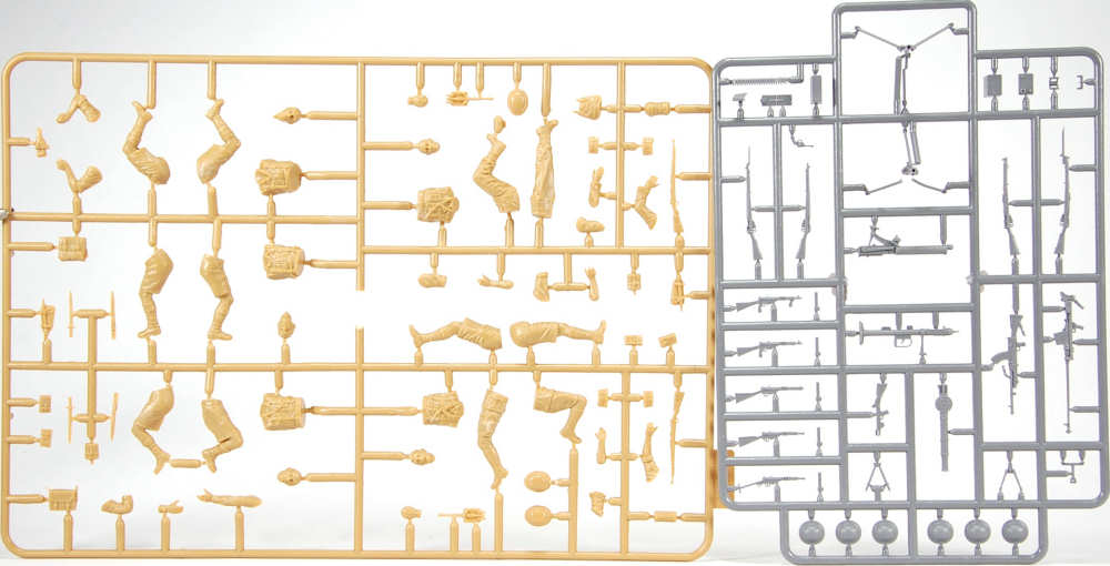 Master Box 35097 1/35 Vickers Machine Gun Team Parts Image 01