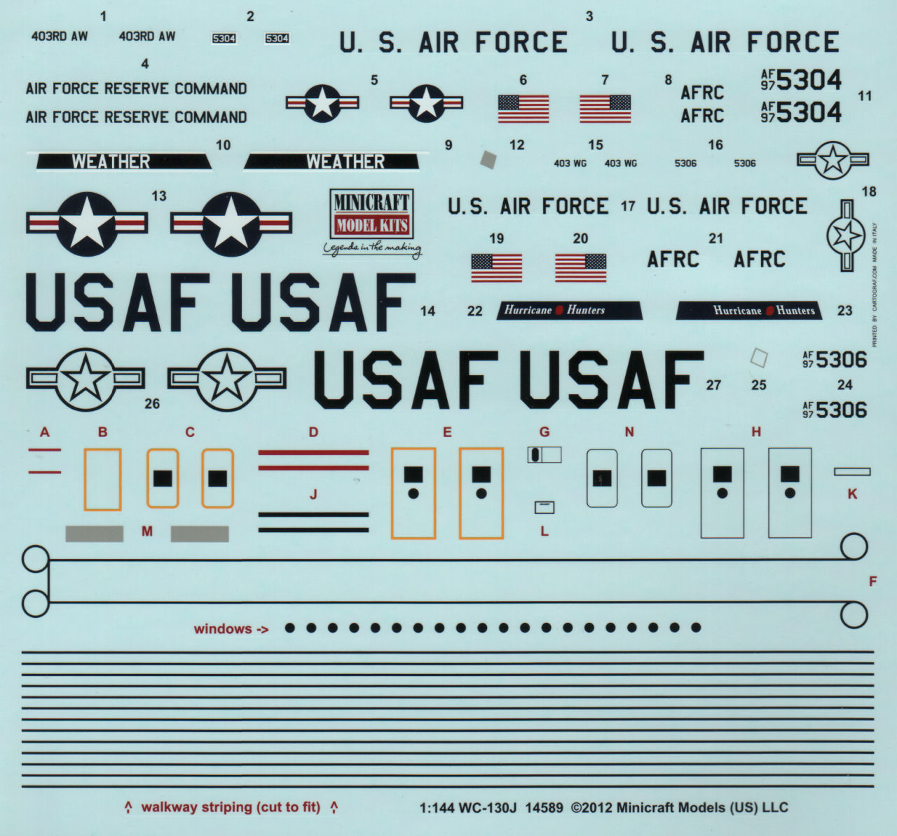 Minicraft 14589 1/144 WC-130J Weatherbird Kit First Look Image 04