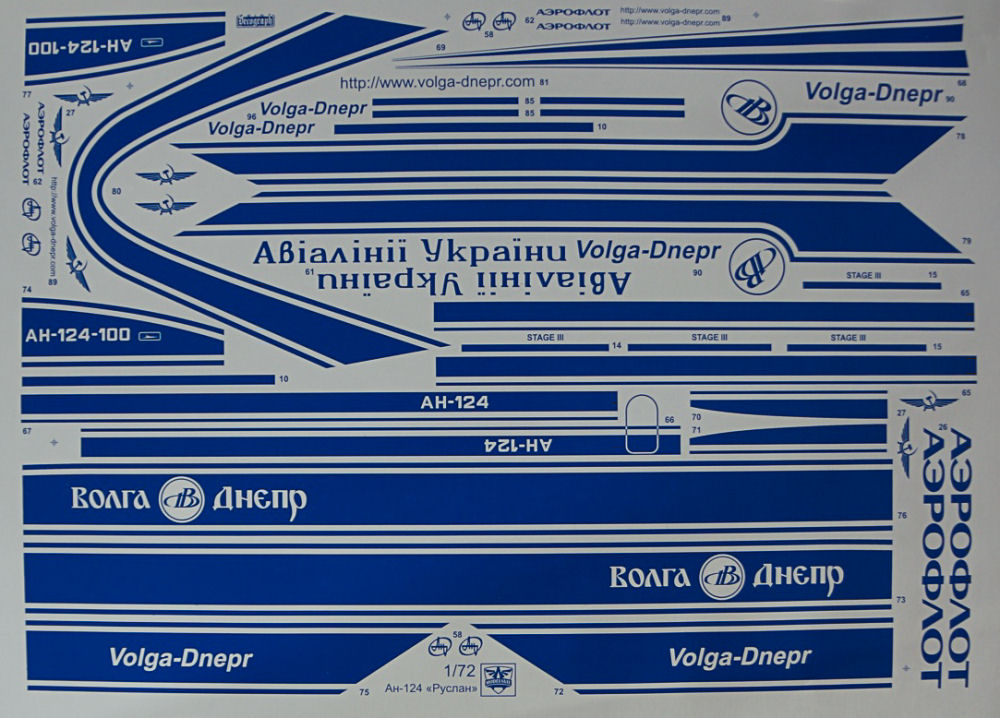 Modelsvit 7201 1/72 An-124 Ruslan (Condor) Review Image 09