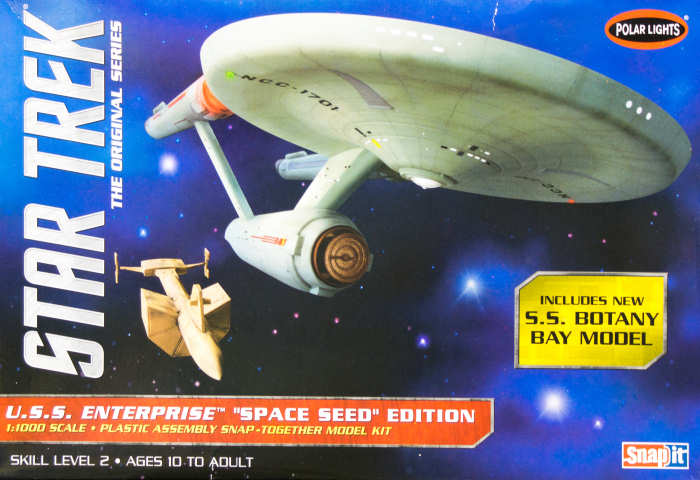 Polar Lights' 0908 1/1000 USS Enterprise NCC-1701 'Space Seed' Edition ...