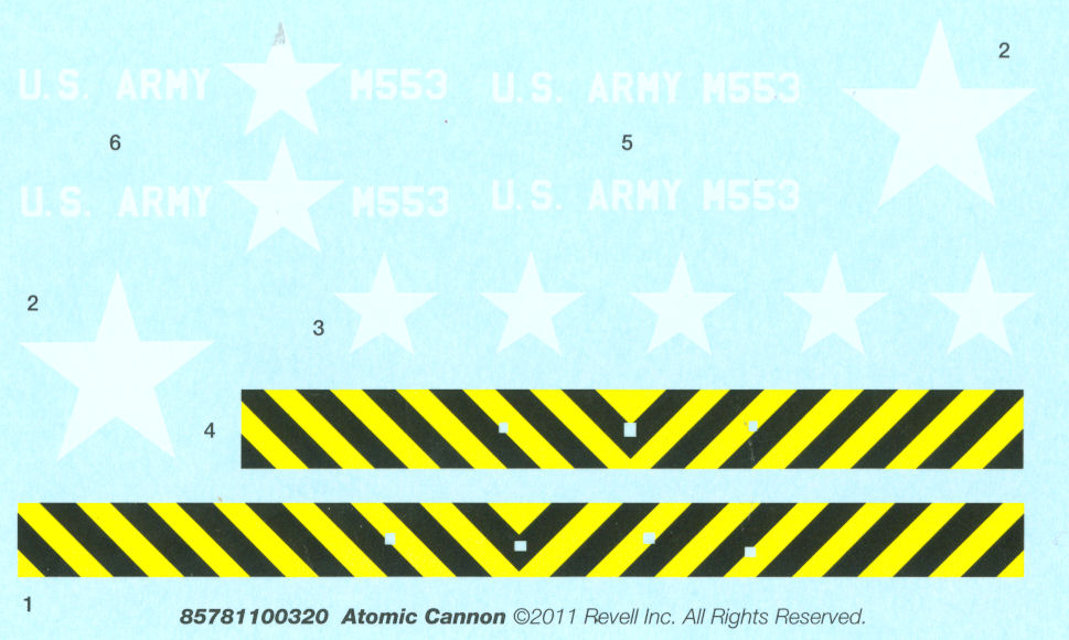 Renwall 85-7811 1/32 Atomic Cannon Kit Image 06