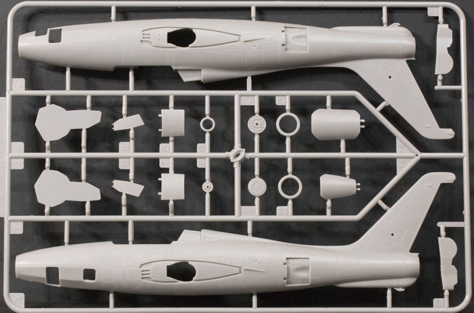 Trumpeter 2201 1/48 RF-84F Thunderstreak First Look Image 01