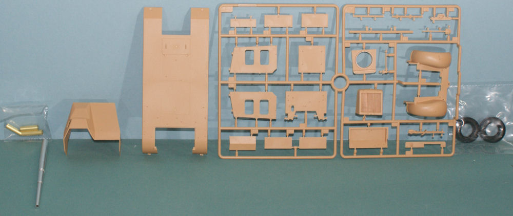 Trumpeter 01585 1/35 8.8cm Flak 18 Selbstfahrlafette Parts Image 01