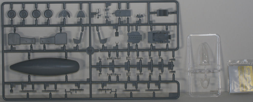 Trumpeter 02866 1/48 Supermarine Attacker F.1 Parts Image 03