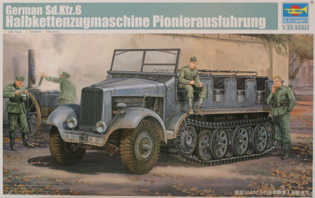 Sd.Kfz.6 Halbkettenzugmaschine Pioneirausfuhrung