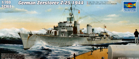 German Zerstorer Z-25 1944