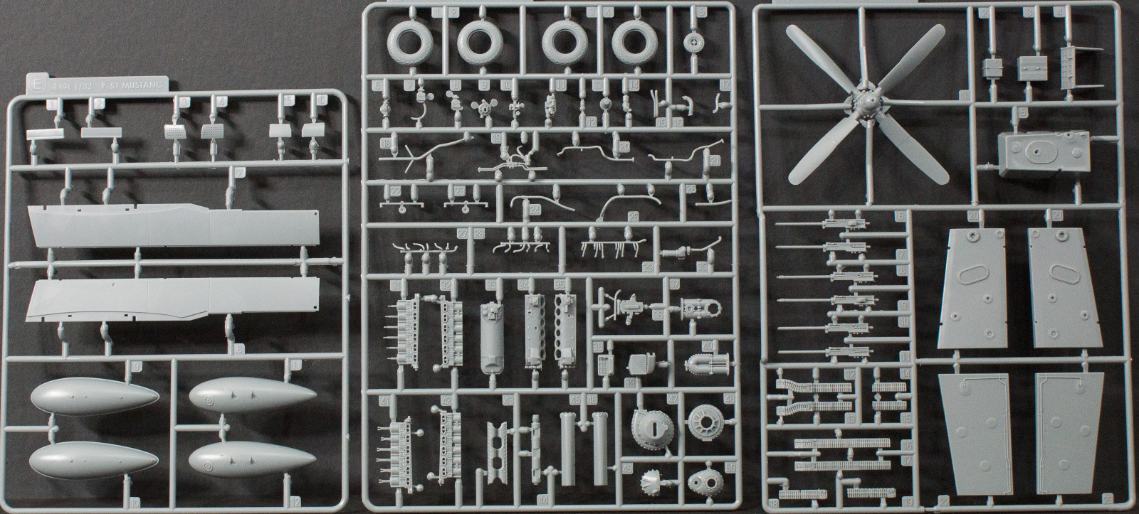 Zoukei-Mura Inc. 32009 1/32 Mustang IV (P-51D/K) Parts Image 06