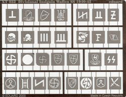 Divisional Insignia Waffen SS 1940-45