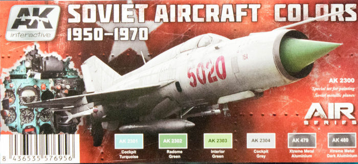 AK Interactive AK 2300 Soviet Aircraft Colors 1950-1970