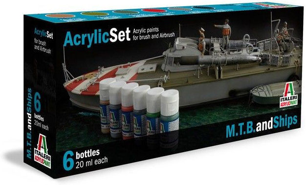 Italeri Acrylic Set MTB and Ships First Look