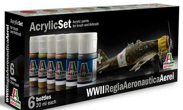 Italeri Acrylic Set WWII Regia Aeronautica First Look