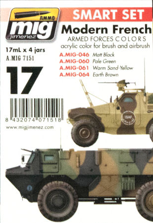 Ammo by Mig Jimenez Modern French Armed Forces Colors